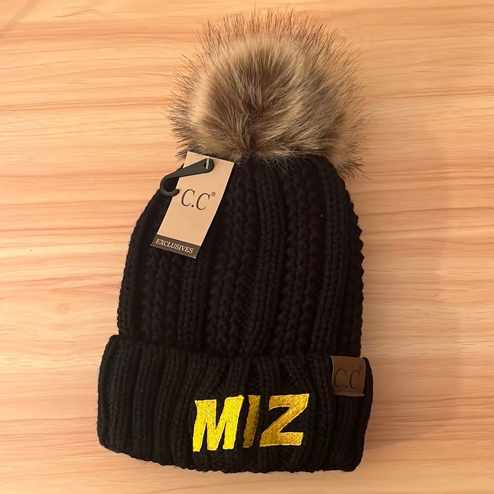 Mizzou University of Missouri C.C Winter Hat Beanie